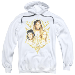 Lord Of The Rings Trilogy, The Women Of Middle Earth - Pullover Hoodie Pullover Hoodie Lord Of The Rings   