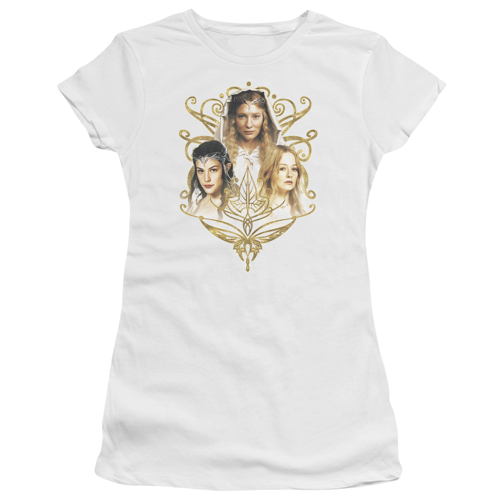 Lord of the Rings Women Of Middle Earth Juniors T-Shirt Juniors T-Shirt Lord Of The Rings   