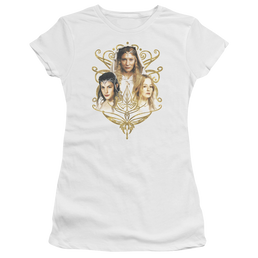 Lord of the Rings Women Of Middle Earth Juniors T-Shirt Juniors T-Shirt Lord Of The Rings   