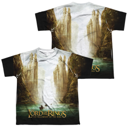 Lord of the Rings Trilogy, Fellowship Poster - Youth All-Over Print T-Shirt Youth All-Over Print T-Shirt (Ages 8-12) Lord Of The Rings   
