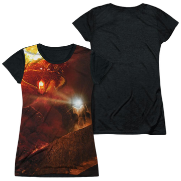 Lord of the Rings No Passing juniors black back t-shirt