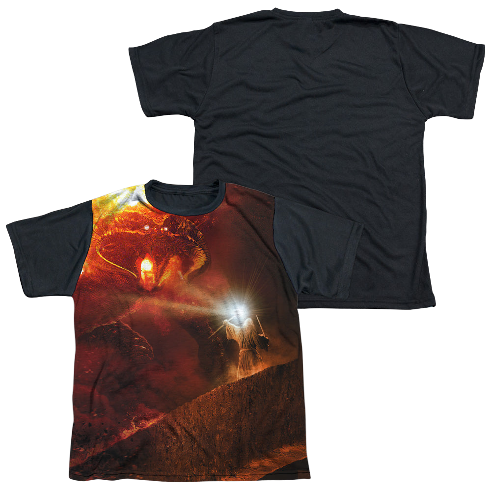 Lord of the Rings Trilogy, The No Passing - Youth Black Back T-Shirt Youth Black Back T-Shirt (Ages 8-12) Lord Of The Rings   