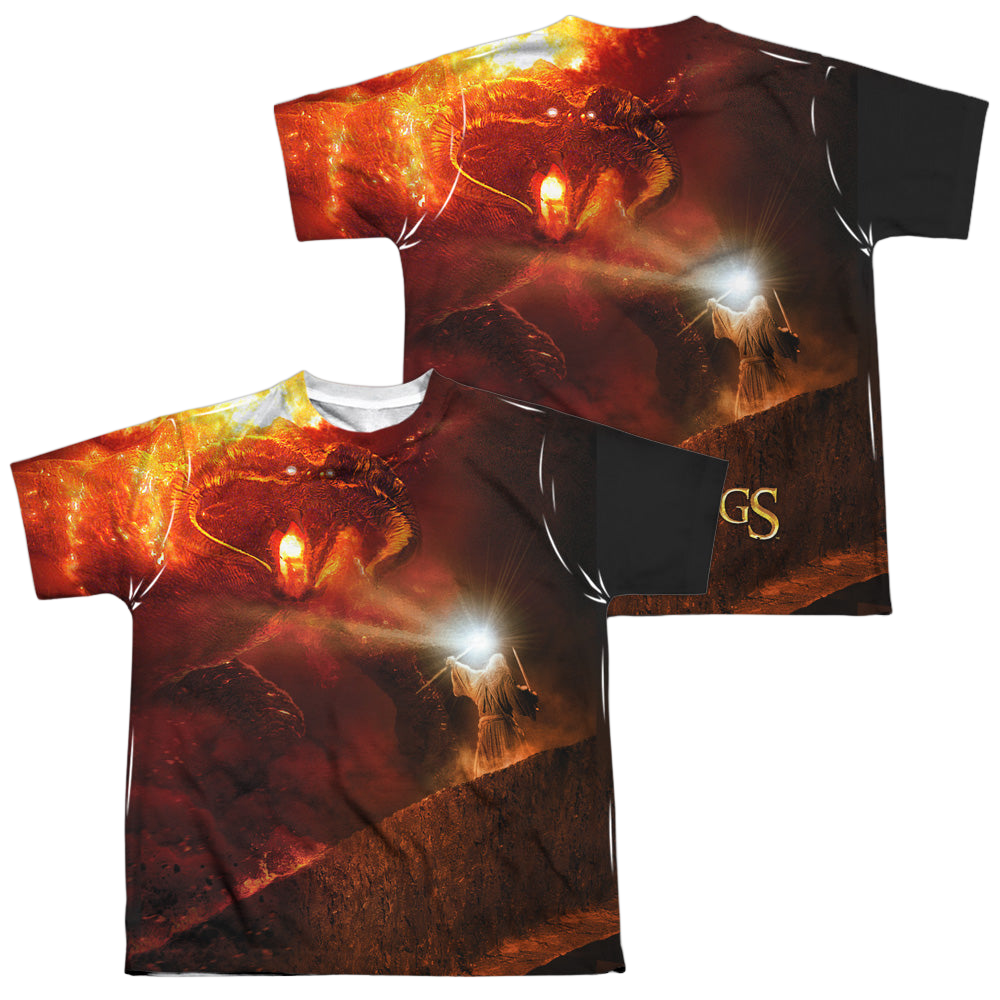 Lord of the Rings Trilogy, The No Passing - Youth All-Over Print T-Shirt Youth All-Over Print T-Shirt (Ages 8-12) Lord Of The Rings   