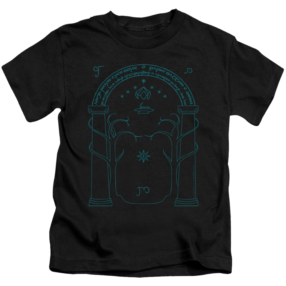 Lord of the Rings Trilogy, The Doors Of Durin - Kid's T-Shirt Kid's T-Shirt (Ages 4-7) Lord Of The Rings   