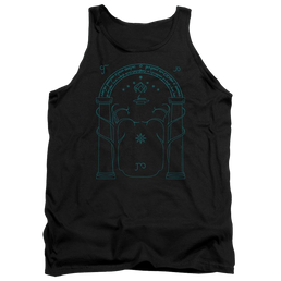 Lord of the Rings Doors Of Durin Men's Tank Men's Tank Lord Of The Rings   