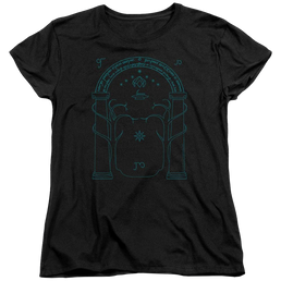 Lord of the Rings Doors Of Durin Women's T-Shirt Women's T-Shirt Lord Of The Rings   