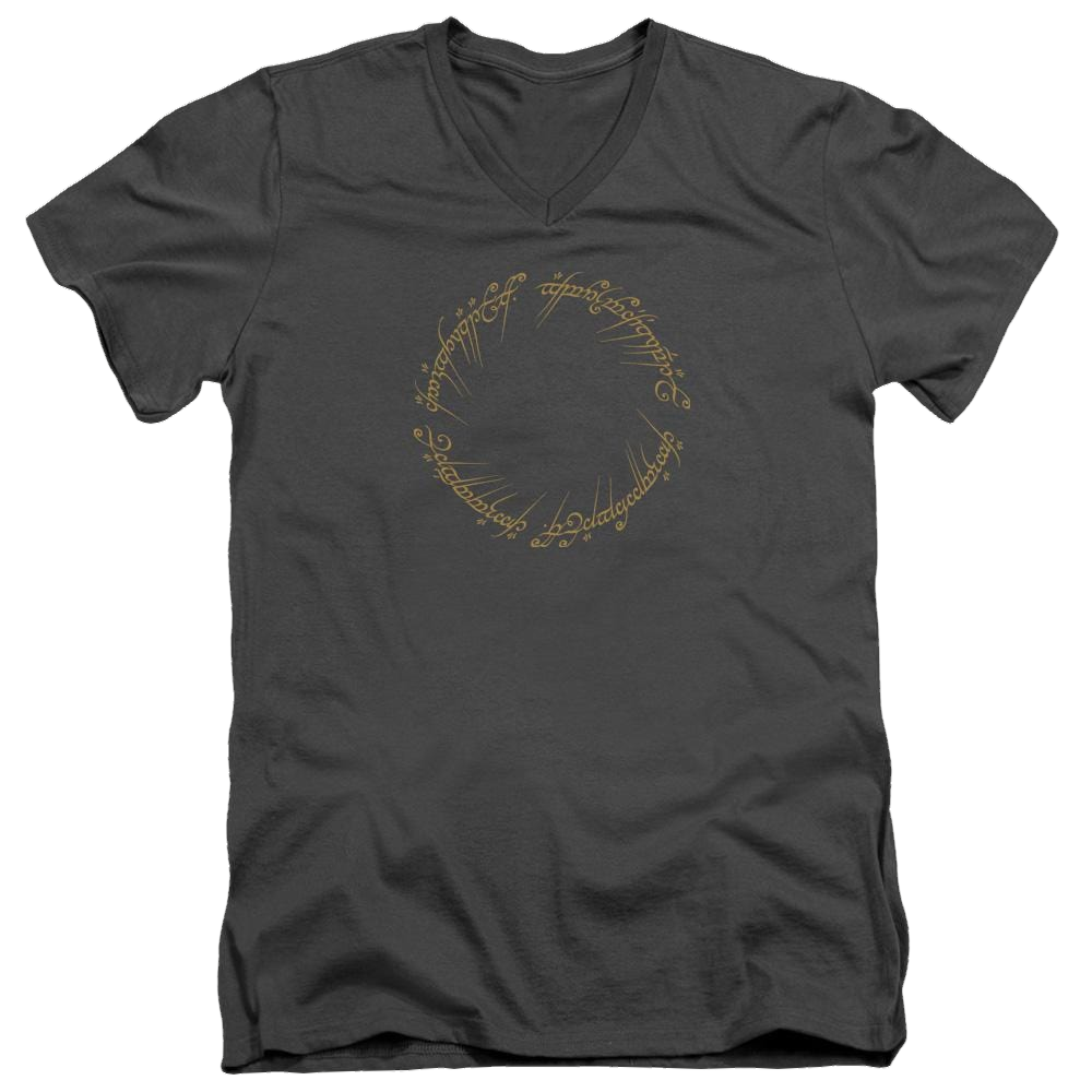 Lord of the Rings One Ring Men's V-Neck T-Shirt Men's V-Neck T-Shirt Lord Of The Rings   