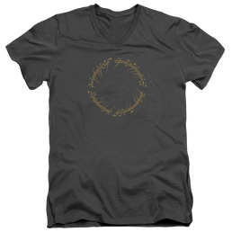 Lord of the Rings One Ring Men's V-Neck T-Shirt Men's V-Neck T-Shirt Lord Of The Rings   