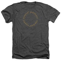 Lord of the Rings One Ring Men's Heather T-Shirt Men's Heather T-Shirt Lord Of The Rings   