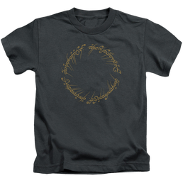 Lord of the Rings Trilogy, The One Ring - Kid's T-Shirt Kid's T-Shirt (Ages 4-7) Lord Of The Rings   