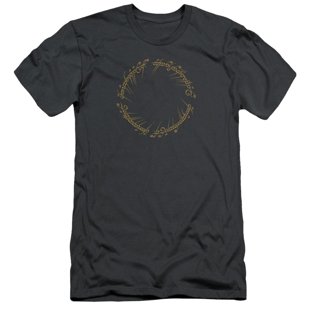 Lord of the Rings One Ring Men's Premium Slim Fit T-Shirt Men's Premium Slim Fit T-Shirt Lord Of The Rings   