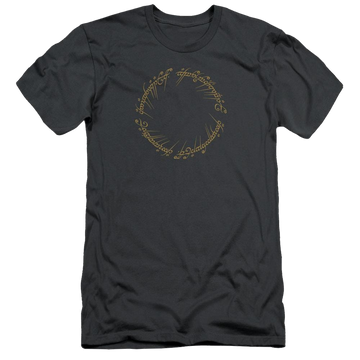 Lord of the Rings One Ring Men's Premium Slim Fit T-Shirt Men's Premium Slim Fit T-Shirt Lord Of The Rings   