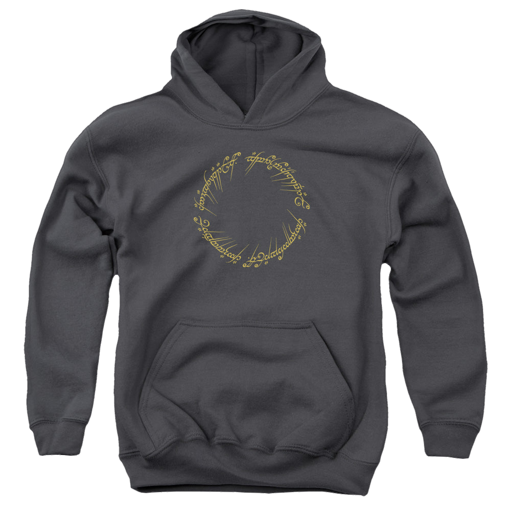 Lord of the Rings Trilogy, The One Ring - Youth Hoodie Youth Hoodie (Ages 8-12) Lord Of The Rings   