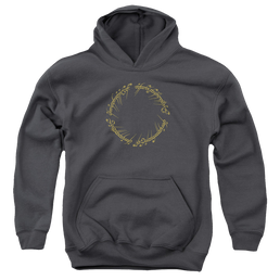 Lord of the Rings Trilogy, The One Ring - Youth Hoodie Youth Hoodie (Ages 8-12) Lord Of The Rings   