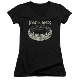 Lord of the Rings The Journey Juniors V-Neck T-Shirt Juniors V-Neck T-Shirt Lord Of The Rings   