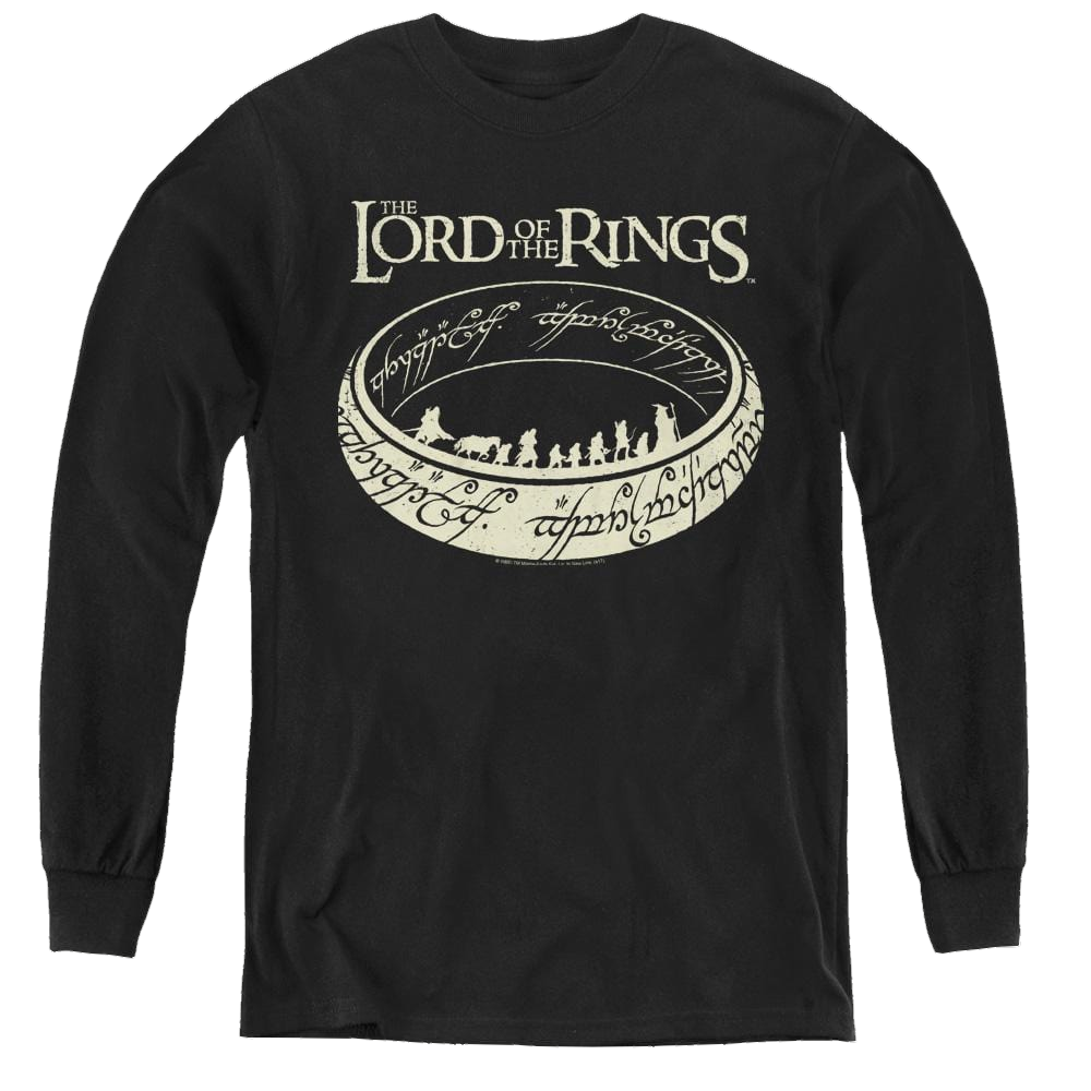 Lord Of The Rings Trilogy, The The Journey - Youth Long Sleeve T-Shirt Youth Long Sleeve T-Shirt Lord Of The Rings   