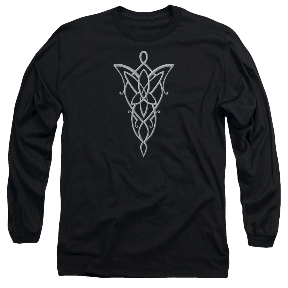 Lord of the Rings Arwen Necklace Men's Long Sleeve T-Shirt Men's Long Sleeve T-Shirt Lord Of The Rings   