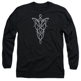 Lord of the Rings Arwen Necklace Men's Long Sleeve T-Shirt Men's Long Sleeve T-Shirt Lord Of The Rings   