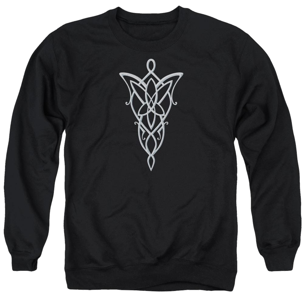 Lord of the Rings Arwen Necklace Men's Crewneck Sweatshirt Men's Crewneck Sweatshirt Lord Of The Rings   