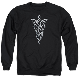 Lord of the Rings Arwen Necklace Men's Crewneck Sweatshirt Men's Crewneck Sweatshirt Lord Of The Rings   