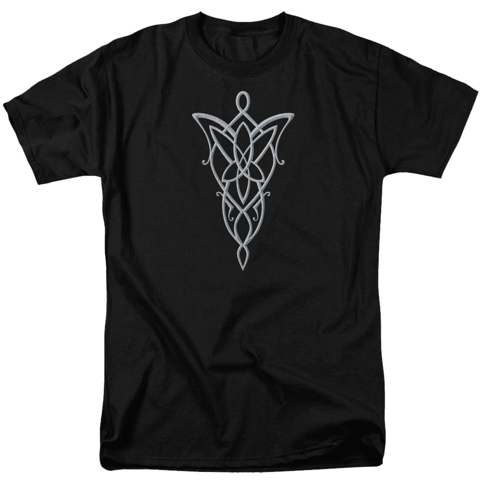 Lord of the Rings Arwen Necklace Men's Regular Fit T-Shirt Men's Regular Fit T-Shirt Lord Of The Rings   