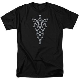 Lord of the Rings Arwen Necklace Men's Regular Fit T-Shirt Men's Regular Fit T-Shirt Lord Of The Rings   