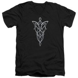Lord of the Rings Arwen Necklace Men's V-Neck T-Shirt Men's V-Neck T-Shirt Lord Of The Rings   