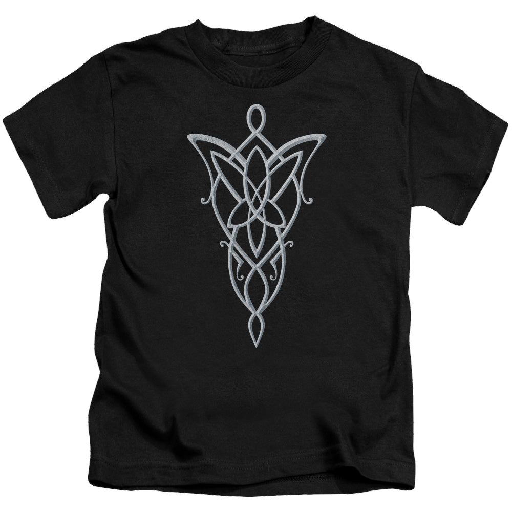 Lord of the Rings Trilogy, The Arwen Necklace - Kid's T-Shirt Kid's T-Shirt (Ages 4-7) Lord Of The Rings   