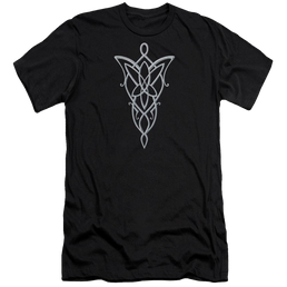 Lord of the Rings Arwen Necklace Men's Premium Slim Fit T-Shirt Men's Premium Slim Fit T-Shirt Lord Of The Rings   