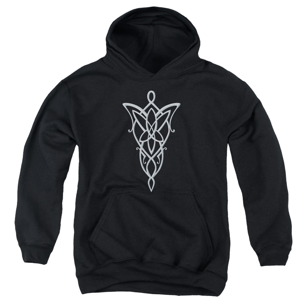 Lord of the Rings Trilogy, The Arwen Necklace - Youth Hoodie Youth Hoodie (Ages 8-12) Lord Of The Rings   