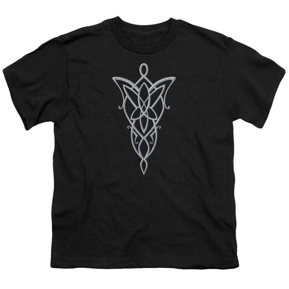 Lord of the Rings Trilogy, The Arwen Necklace - Youth T-Shirt Youth T-Shirt (Ages 8-12) Lord Of The Rings   
