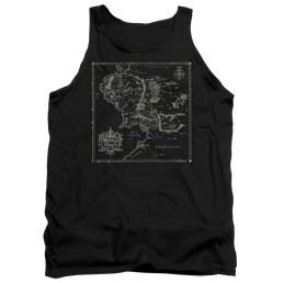 Lord of the Rings Map Of Me Men's Tank Men's Tank Lord Of The Rings   