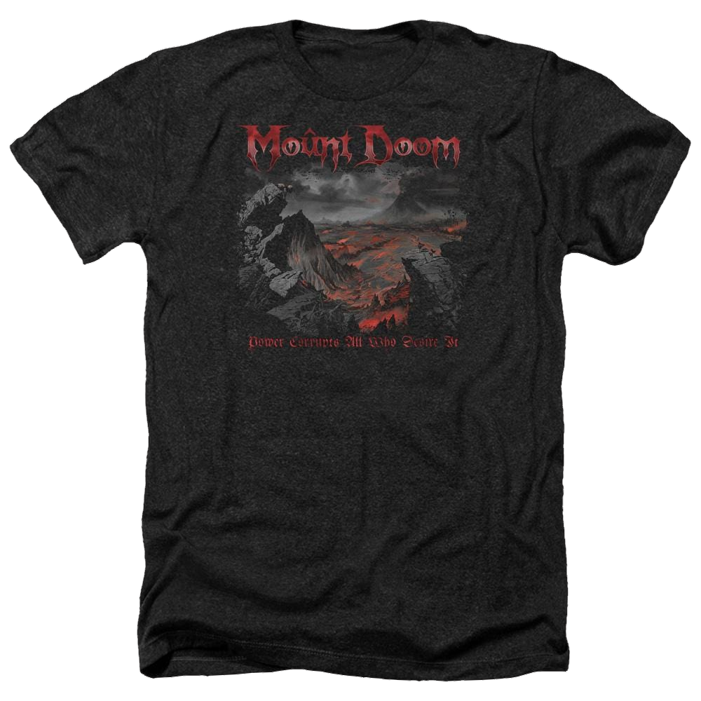 Lord of the Rings Power Corrupts Men's Heather T-Shirt Men's Heather T-Shirt Lord Of The Rings   