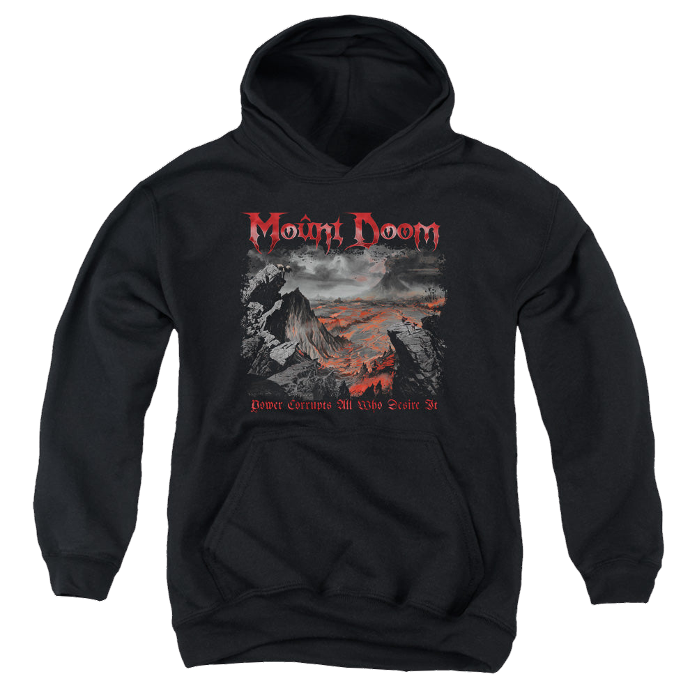 Lord of the Rings Trilogy, The Power Corrupts - Youth Hoodie Youth Hoodie (Ages 8-12) Lord Of The Rings   