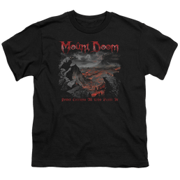 Lord of the Rings Trilogy, The Power Corrupts - Youth T-Shirt Youth T-Shirt (Ages 8-12) Lord Of The Rings   