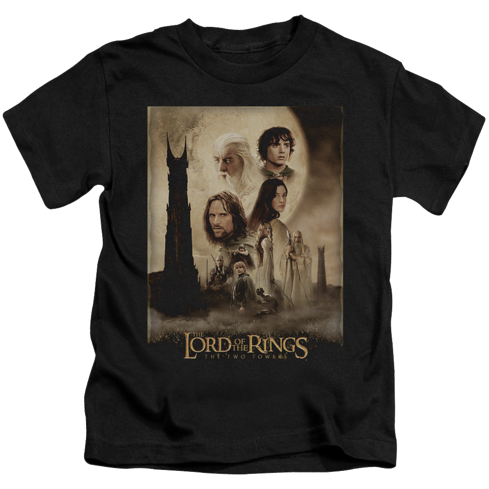 Lord of the Rings Trilogy, The Tt Poster - Kid's T-Shirt Kid's T-Shirt (Ages 4-7) Lord Of The Rings   