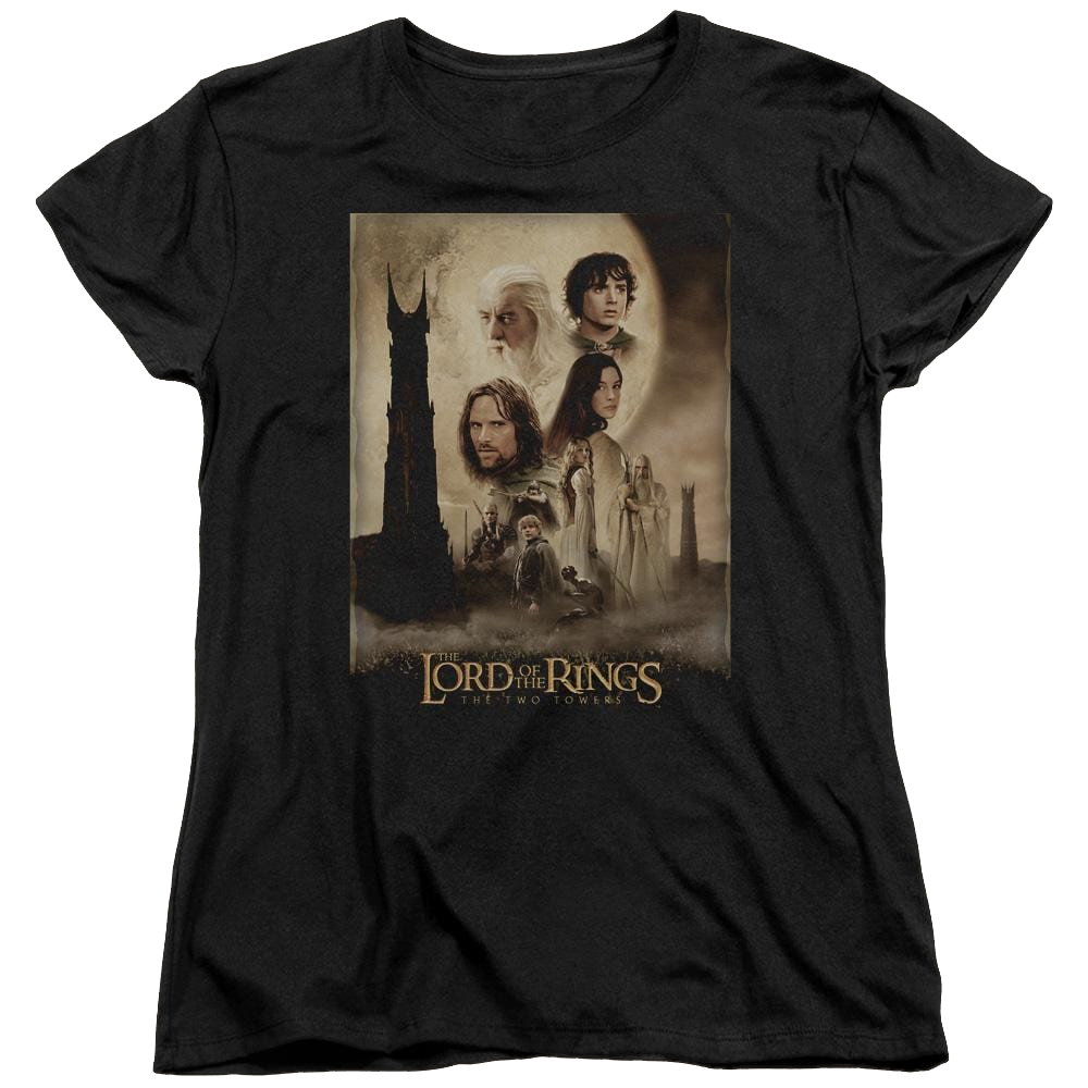 Lord of the Rings Tt Poster Women's T-Shirt Women's T-Shirt Lord Of The Rings   