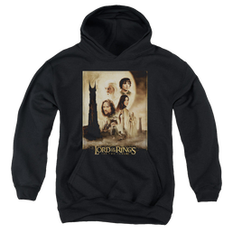 Lord of the Rings Trilogy, The Tt Poster - Youth Hoodie Youth Hoodie (Ages 8-12) Lord Of The Rings   