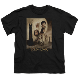 Lord of the Rings Trilogy, The Tt Poster - Youth T-Shirt Youth T-Shirt (Ages 8-12) Lord Of The Rings   