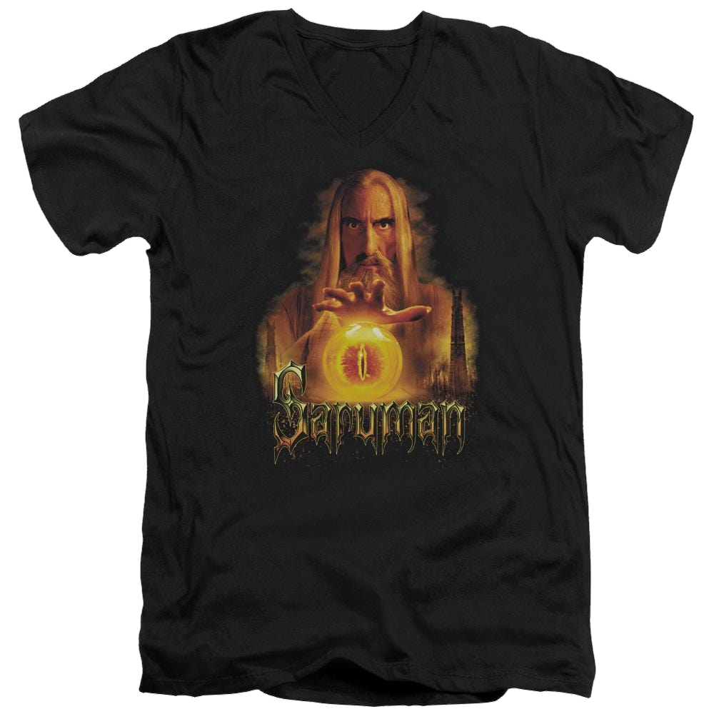 Lord of the Rings Saruman Men's V-Neck T-Shirt Men's V-Neck T-Shirt Lord Of The Rings   