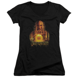 Lord of the Rings Saruman Juniors V-Neck T-Shirt Juniors V-Neck T-Shirt Lord Of The Rings   