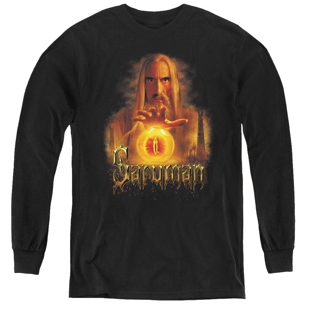 Lord Of The Rings Trilogy, The Saruman - Youth Long Sleeve T-Shirt Youth Long Sleeve T-Shirt Lord Of The Rings   