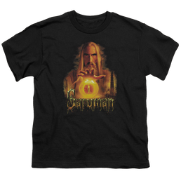 Lord of the Rings Trilogy, The Saruman - Youth T-Shirt Youth T-Shirt (Ages 8-12) Lord Of The Rings   