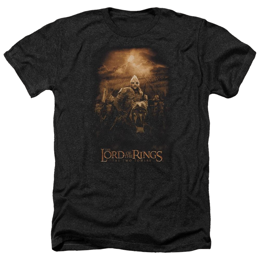 Lord of the Rings Riders Of Rohan Men's Heather T-Shirt Men's Heather T-Shirt Lord Of The Rings   