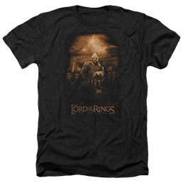 Lord of the Rings Riders Of Rohan Men's Heather T-Shirt Men's Heather T-Shirt Lord Of The Rings   
