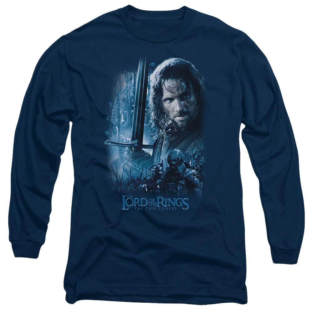 Lord of the Rings King In The Making Men's Long Sleeve T-Shirt Men's Long Sleeve T-Shirt Lord Of The Rings   