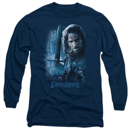 Lord of the Rings King In The Making Men's Long Sleeve T-Shirt Men's Long Sleeve T-Shirt Lord Of The Rings   
