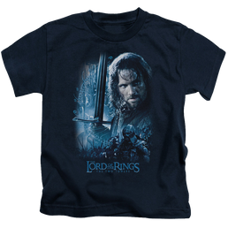 Lord of the Rings Trilogy, The King In The Making - Kid's T-Shirt Kid's T-Shirt (Ages 4-7) Lord Of The Rings   