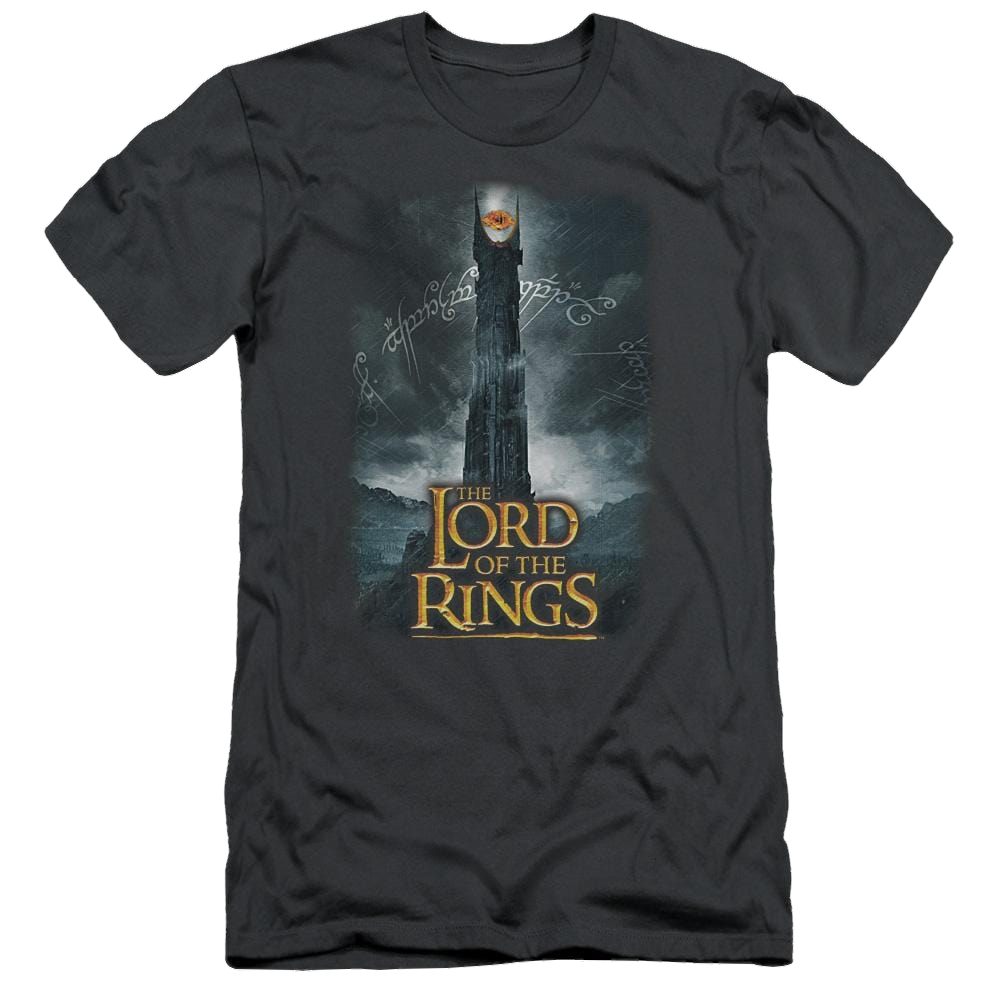 Lord of the Rings Always Watching Men's Slim Fit T-Shirt Men's Slim Fit T-Shirt Lord Of The Rings   