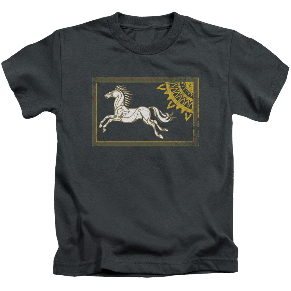 Lord of the Rings Trilogy, The Rohan Banner - Kid's T-Shirt Kid's T-Shirt (Ages 4-7) Lord Of The Rings   